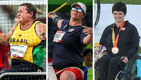 3 Medaillen in der Leichtathletik