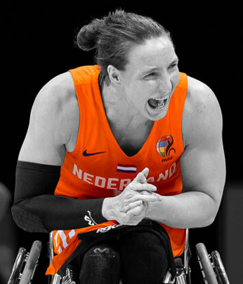 Mariska Beijer in Aktion