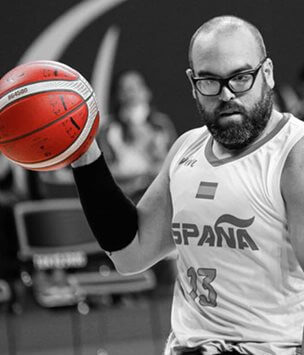 Asier García in Aktion