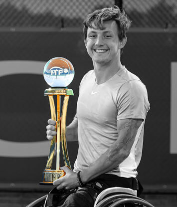 Niels Vink in Aktion