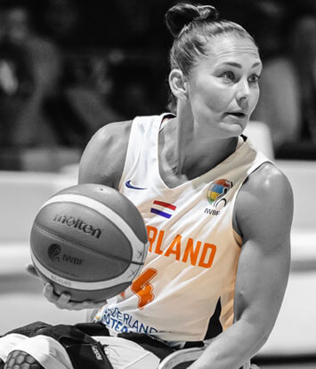 Carina de Rooij in Aktion