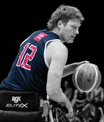 Patrick Anderson in Aktion