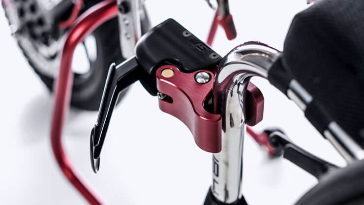 Keine zusätzlichen Teile an Ihrem Rollstuhl!