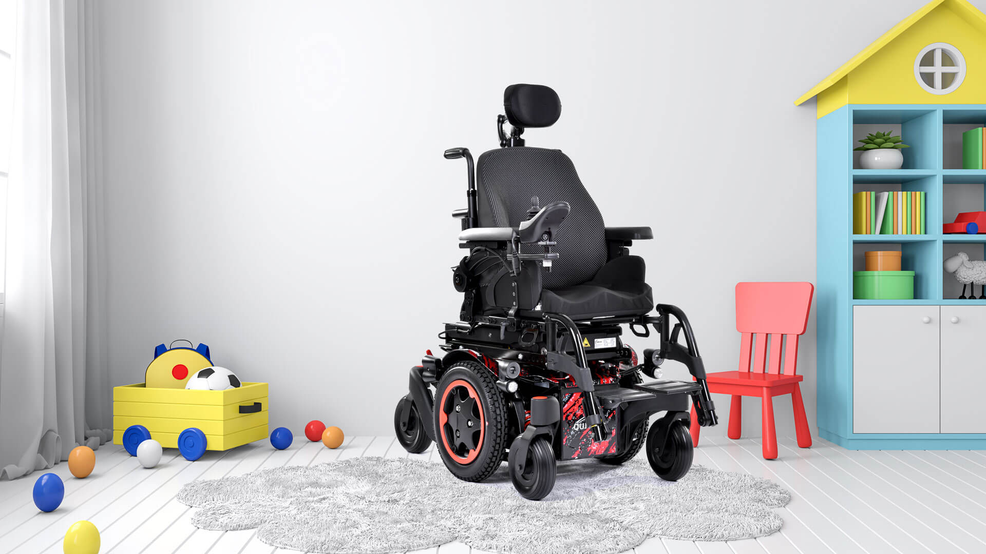 Zippie Q300 M Mini Kids – der neue ultrakompakte Elektrorollstuhl für Kinder