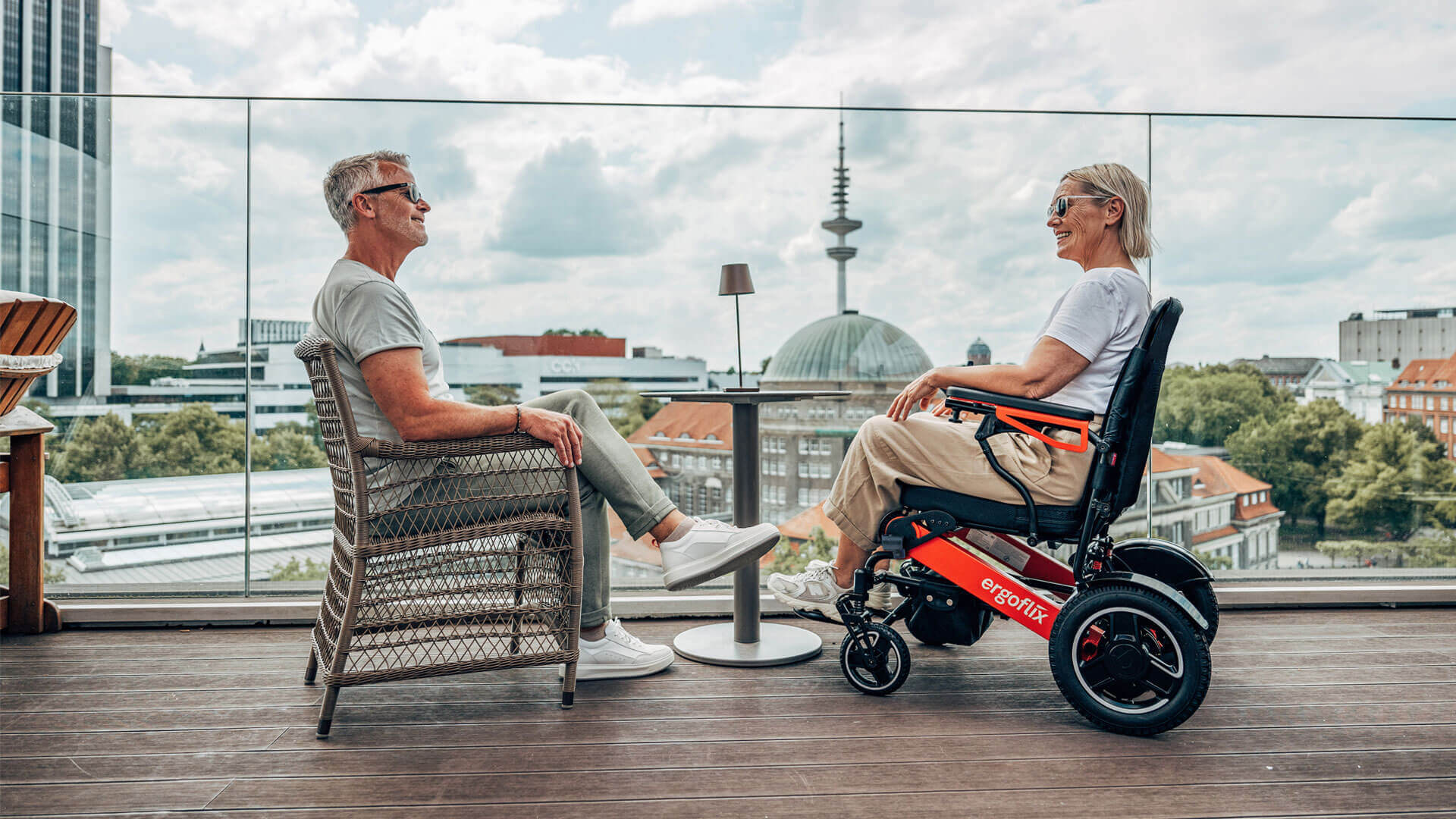 Sunrise Medical stärkt mit dem Erwerb von Ergoflix sein Premium Standard (Lifestyle) Angebot
