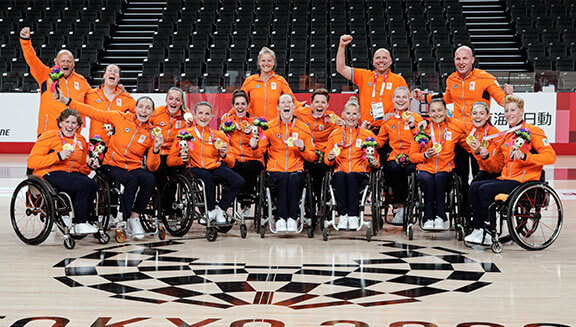 5 Medaillen beim Rollstuhlbasketball