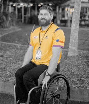 Steven Elliott in Aktion