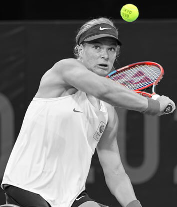 Diede de Groot in Aktion