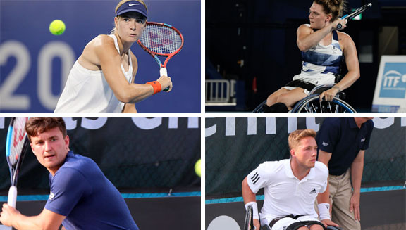 7 Medaillen im Rollstuhltennis