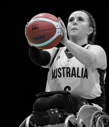 Hannah Dodd in Aktion