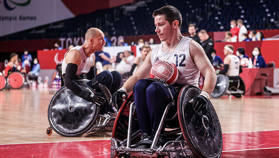 Goldmedaille im Rollstuhlrugby