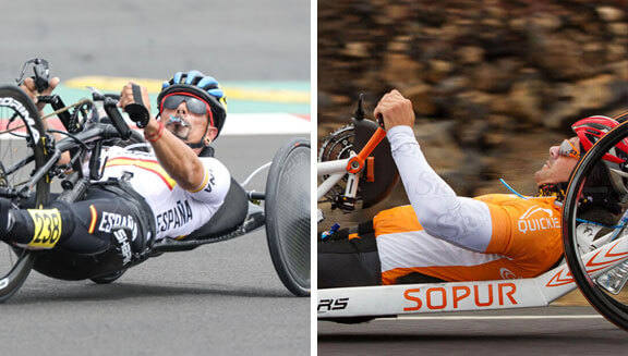 3 Medaillen im Paracycling