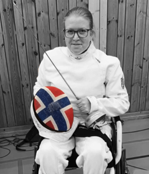 Catherine Bergan in Aktion